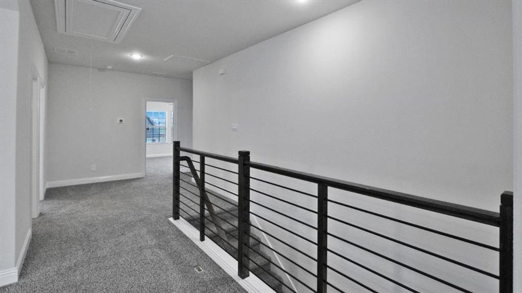 Spacious, unfurnished interior of a new home in The Landing at Hidden Lakes, McKinney (Image 11). Spacious, unfurnished interior of a new home in The Landing at Hidden Lakes, McKinney (Image 11).