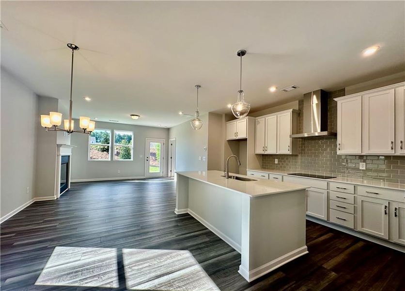 Furnished interior view inside a new home in , Lilburn (Image 10).