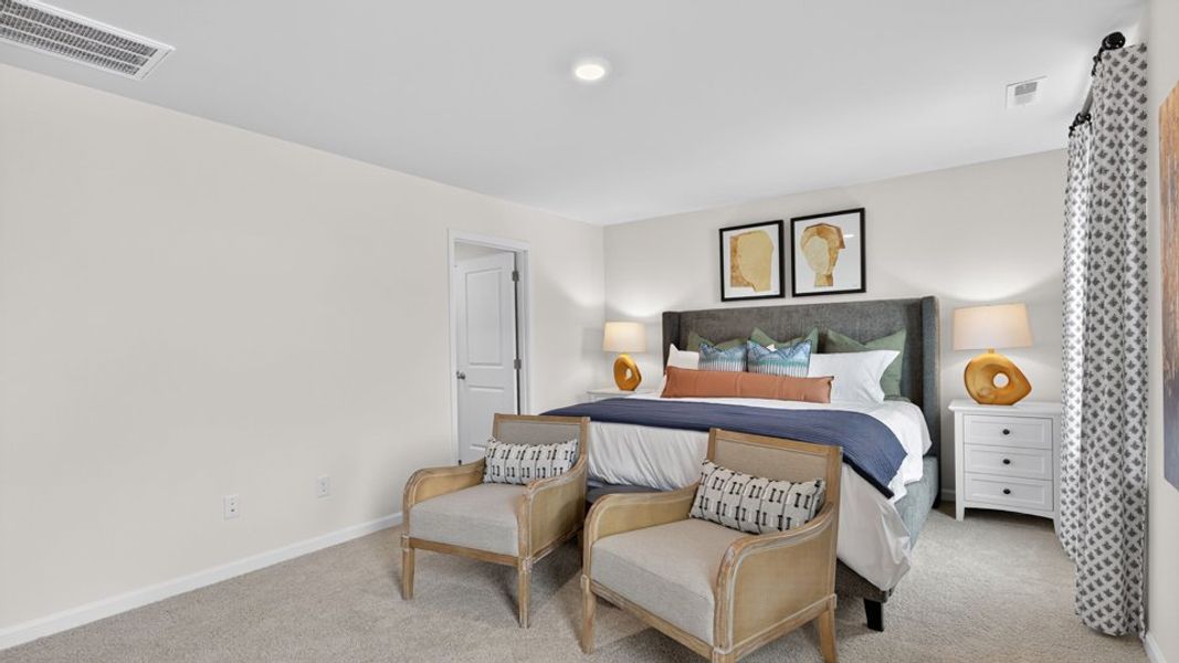 Furnished interior view inside a new home in Chandler Pointe, Rural Hall (Image 25).