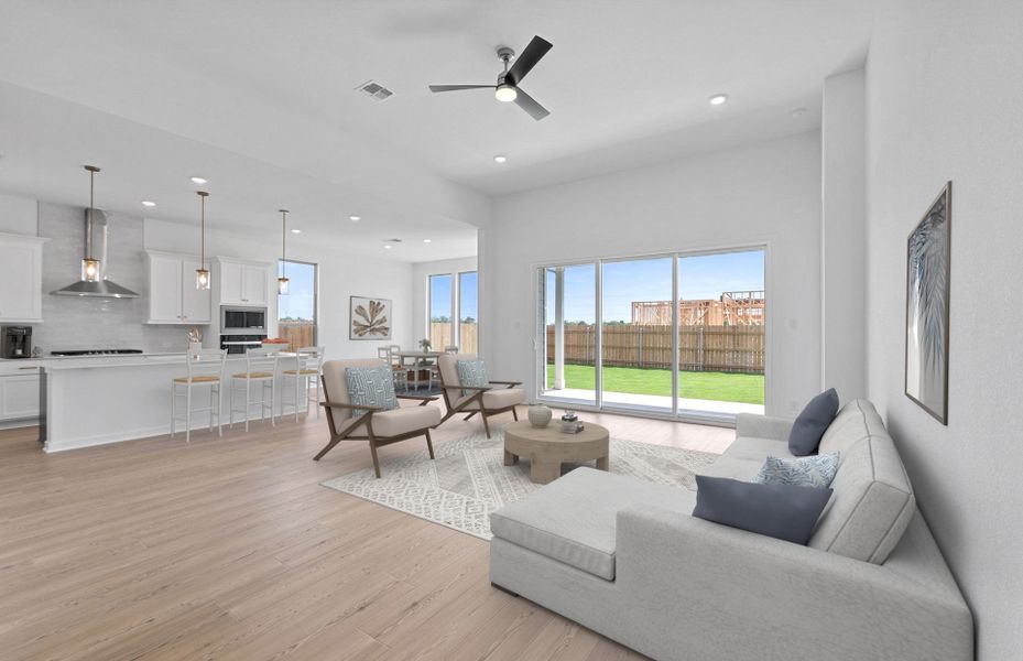Representative furnished interior of a home built from the Boling by Pulte Homes in Kuempel Farms, Pflugerville (Image 11). Representative furnished interior of a home built from the Boling by Pulte Homes in Kuempel Farms, Pflugerville (Image 11).