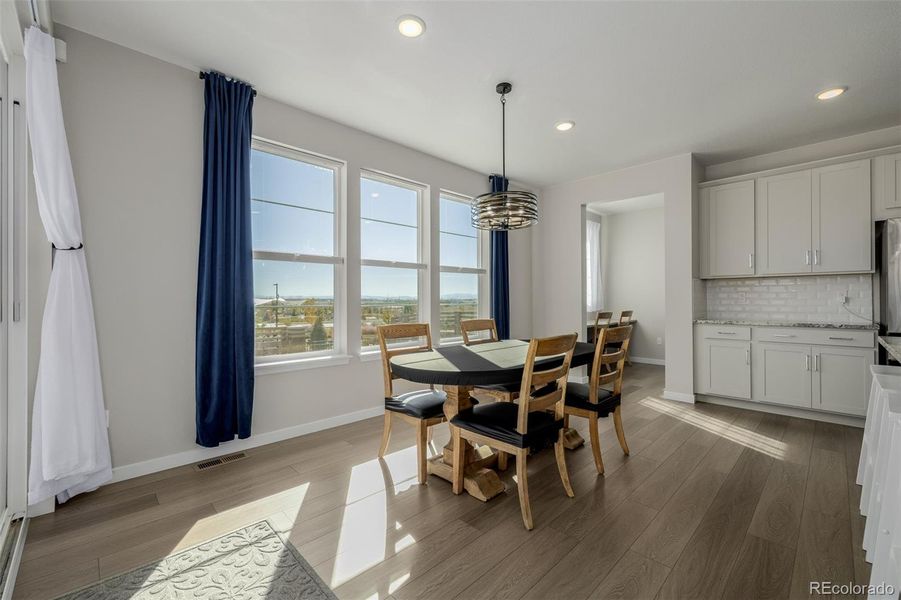Furnished interior view inside a new home in , Aurora (Image 8).