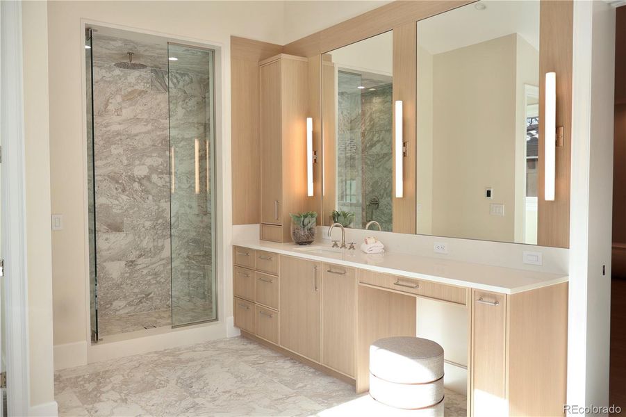 Furnished interior view inside a new home in , Denver (Image 9). Furnished interior view inside a new home in , Denver (Image 9).