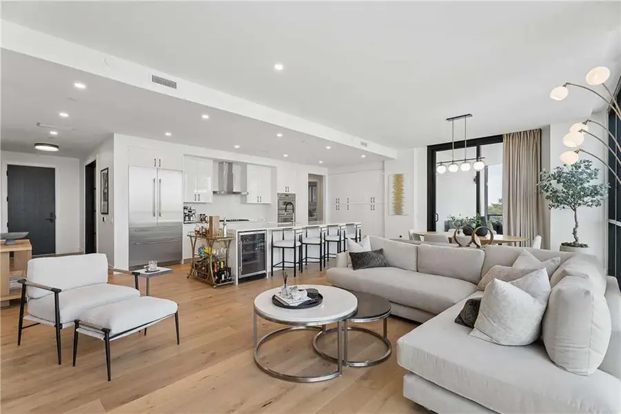 Furnished interior view inside a new home in , Atlanta (Image 7).