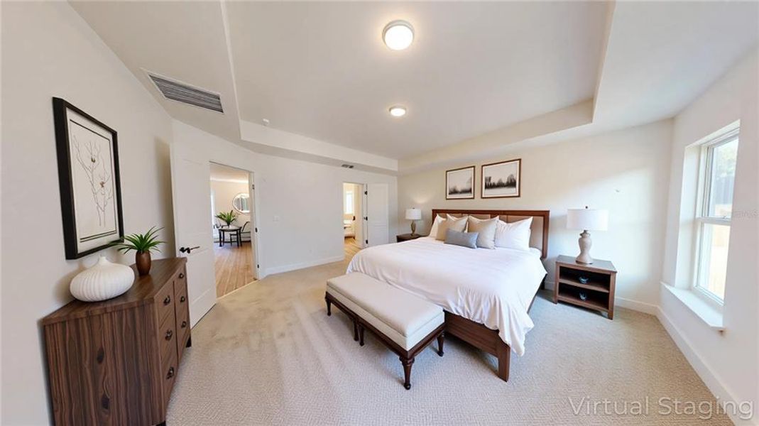 Furnished interior view inside a new home in , Alachua (Image 6).