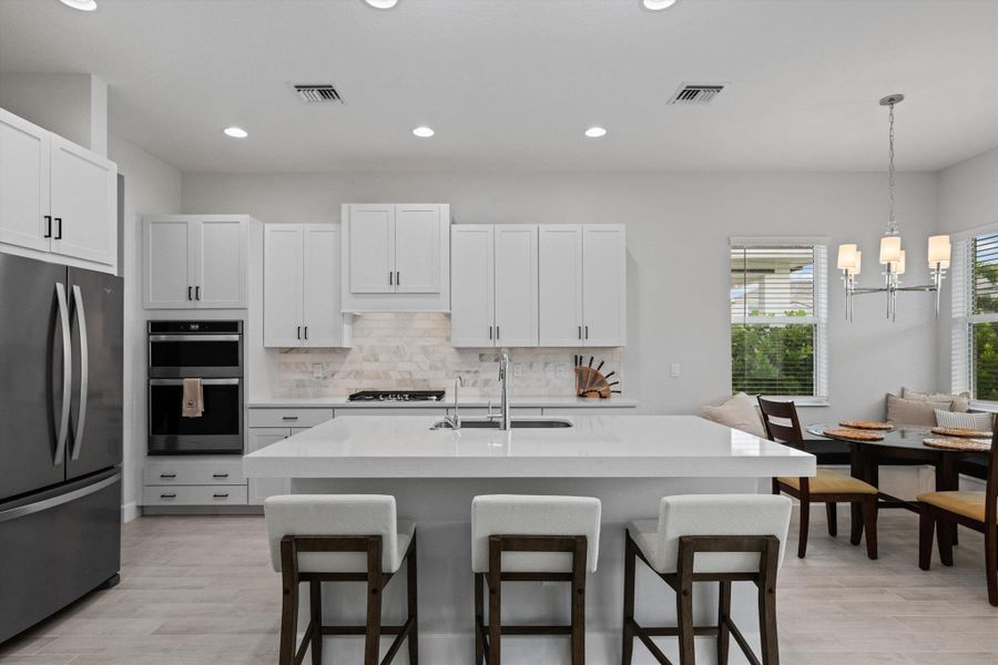 Furnished interior view inside a new home in , Westlake (Image 29).