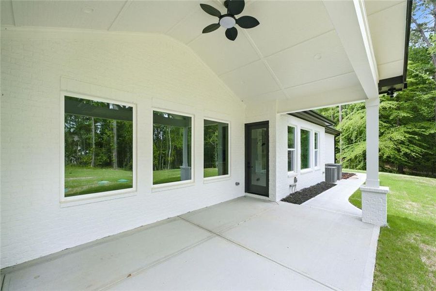 Exterior details and patio area of a home in , Lawrenceville (Image 3).
