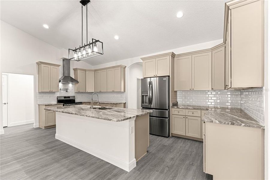 Furnished interior view inside a new home in , Dunnellon (Image 7).