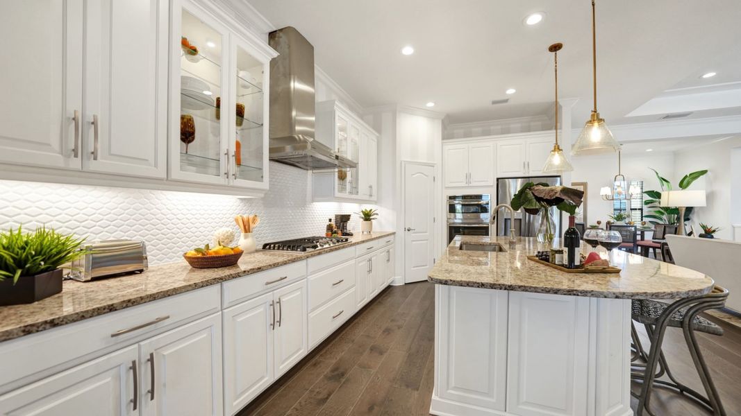 Representative furnished interior of a home built from the Sanibel 2 by Neal Communities in Boca Royale Golf & Country Club at Wellen Park, Englewood (Image 8).