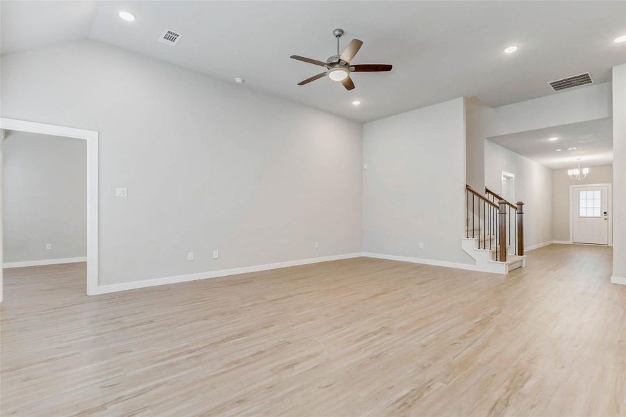 Spacious, unfurnished interior of a new home in Marvida, Cypress (Image 16). Spacious, unfurnished interior of a new home in Marvida, Cypress (Image 16).
