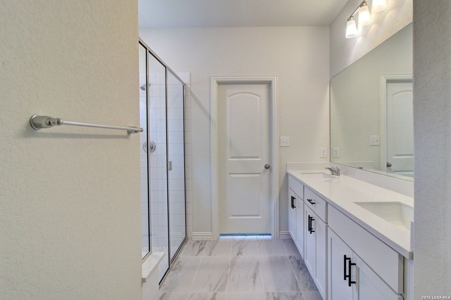 Furnished interior view inside a new home in Casinas at Gruene, New Braunfels (Image 3).