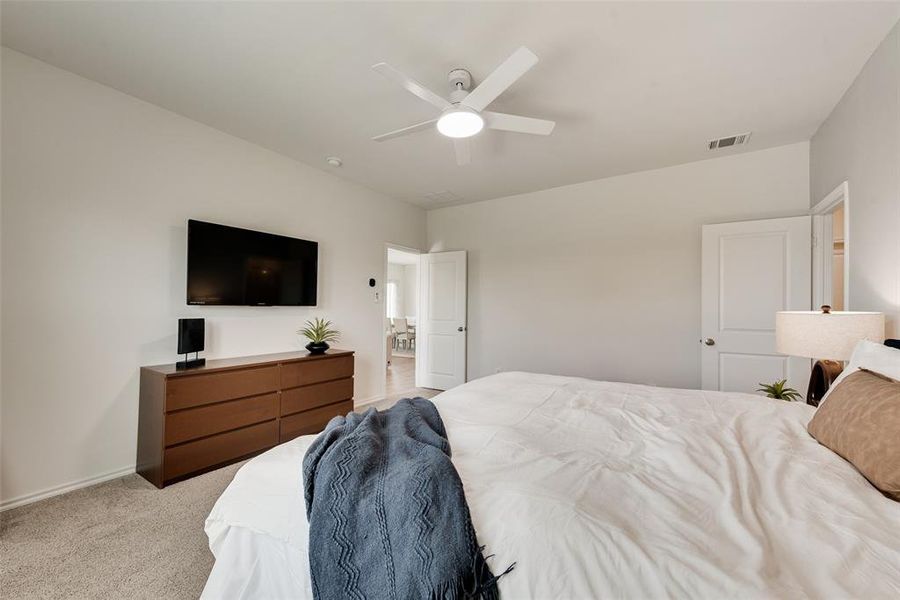 Furnished interior view inside a new home in , Princeton (Image 18).