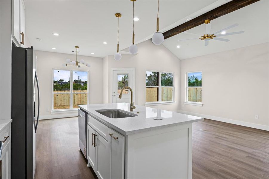 Furnished interior view inside a new home in , Granbury (Image 9).