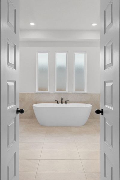 Furnished interior view inside a new home in Nolina, Georgetown (Image 11).