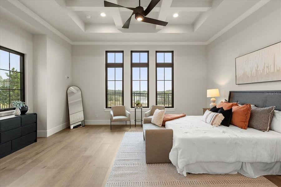 Furnished interior view inside a new home in , Montverde (Image 31).