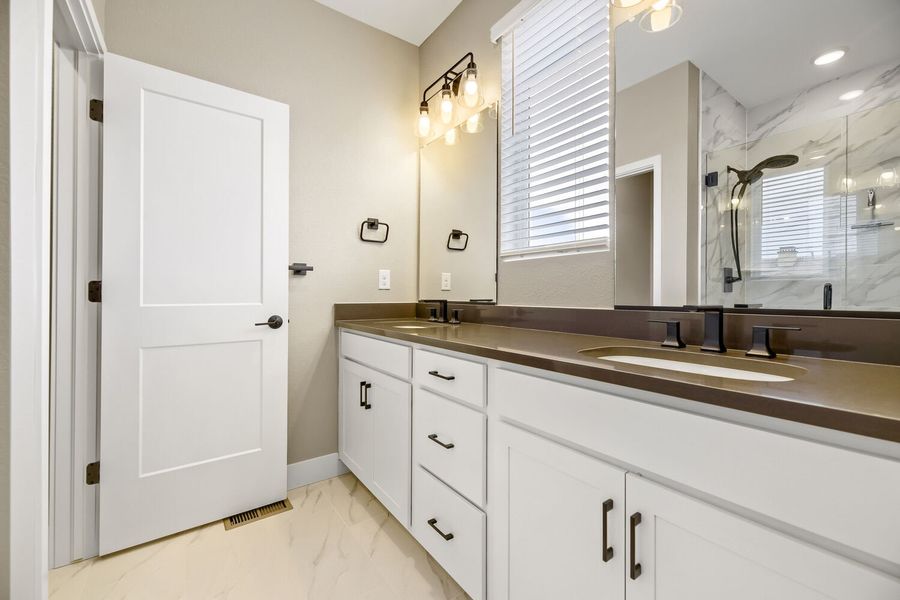 Furnished interior view inside a new home in Solterra, Lakewood (Image 5).