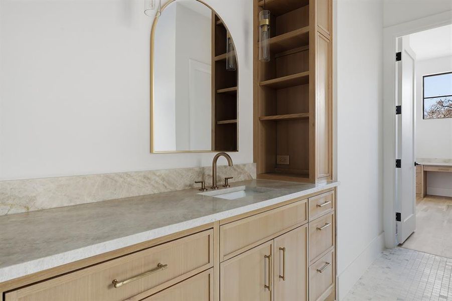 Furnished interior view inside a new home in , Dallas (Image 18).