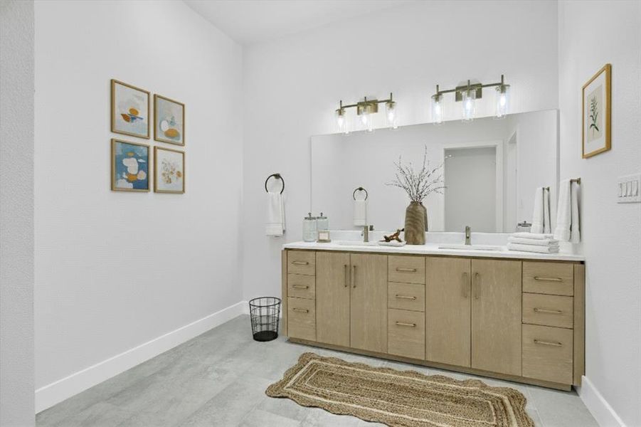 Image have been virtually staged to show potential furniture placement.