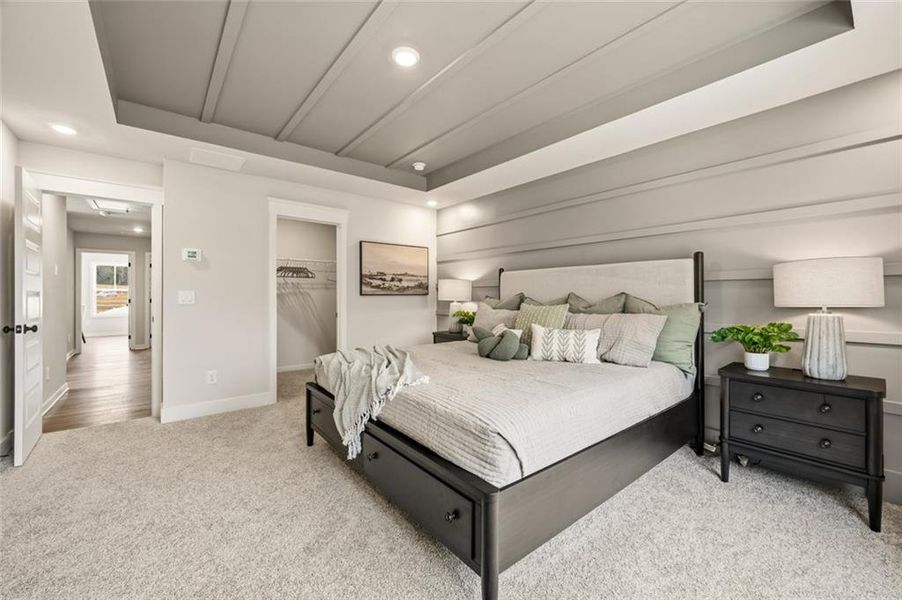 Furnished interior view inside a new home in Millstone at Mundy Mill, Gainesville (Image 17).