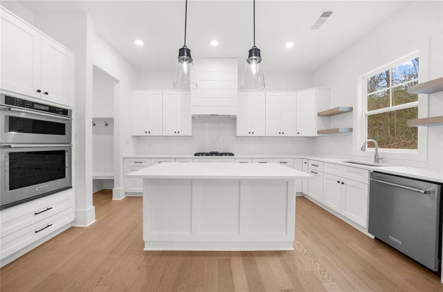 Furnished interior view inside a new home in , Canton (Image 12).
