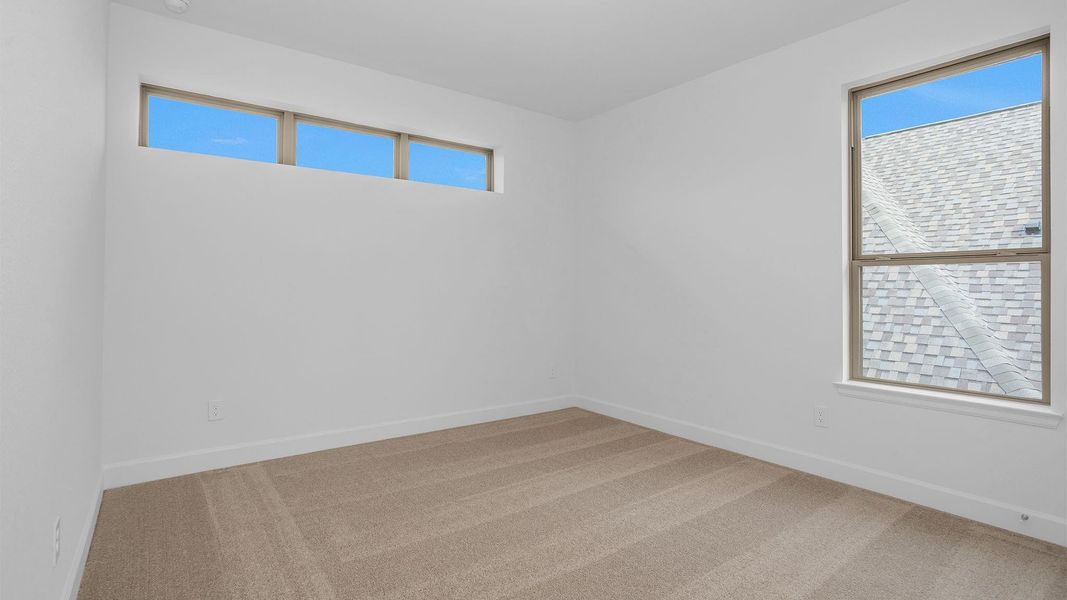 Spacious, unfurnished interior of a new home in Bridgeland, Cypress (Image 5). Spacious, unfurnished interior of a new home in Bridgeland, Cypress (Image 5).