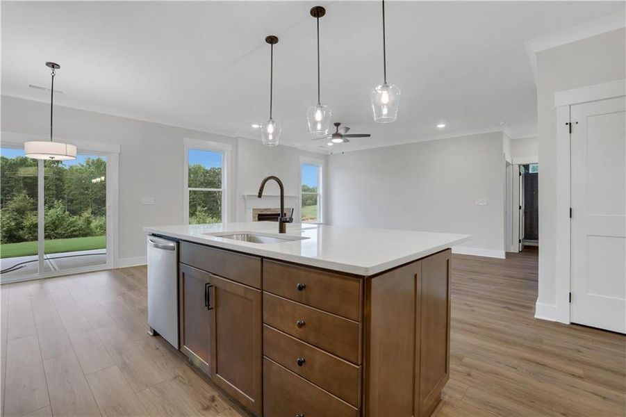 Furnished interior view inside a new home in Marble Tree, Ball Ground (Image 15).