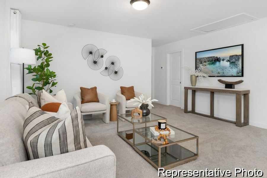 Furnished interior view inside a new home in Shay Crossing, Salisbury (Image 10).