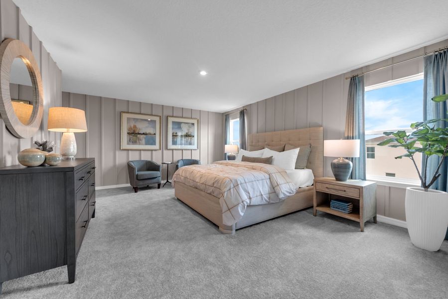 Primary Bedroom of The Atrium at Watermark