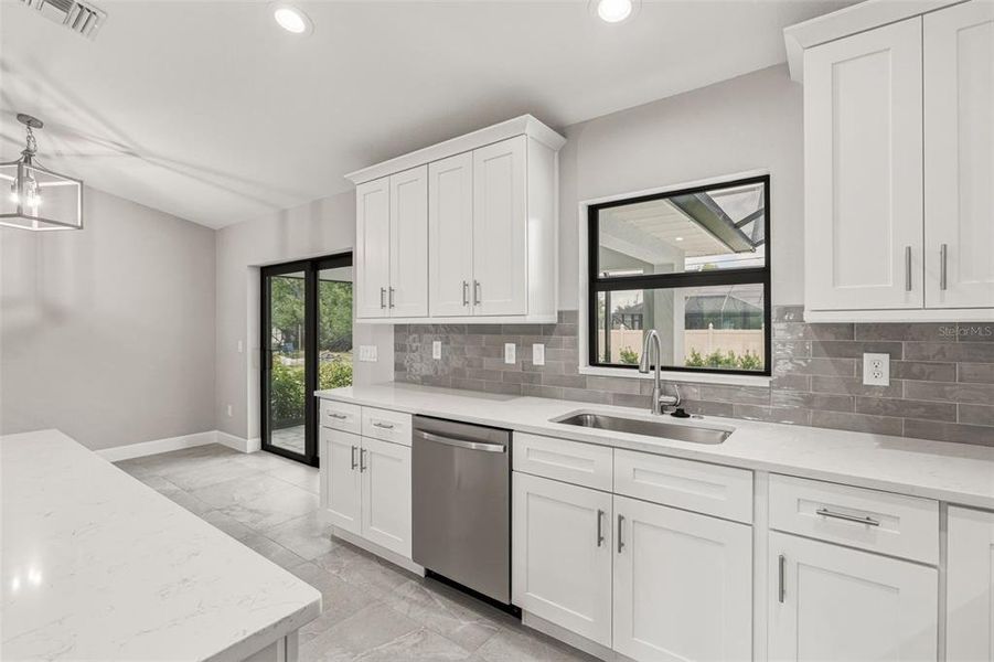 Furnished interior view inside a new home in , Englewood (Image 11). Furnished interior view inside a new home in , Englewood (Image 11).