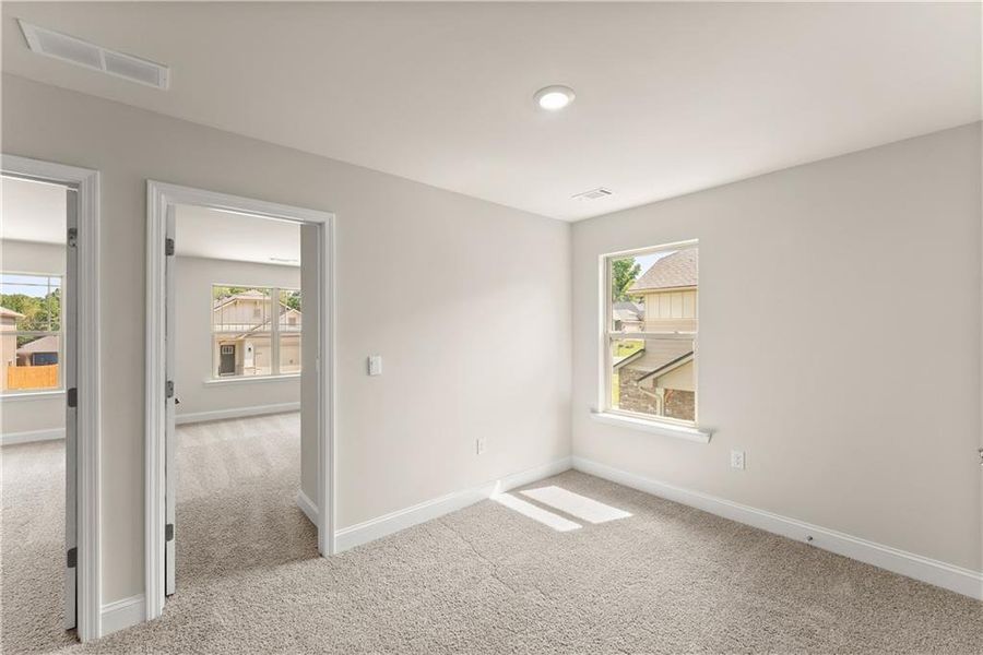 Spacious, unfurnished interior of a new home in Magnolia Villas, Cornelia (Image 17). Spacious, unfurnished interior of a new home in Magnolia Villas, Cornelia (Image 17).