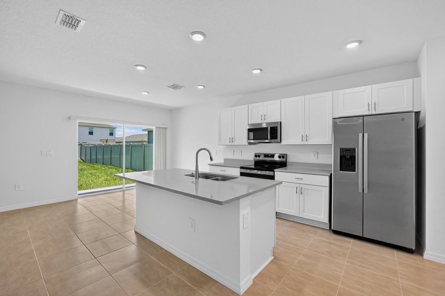 Furnished interior view inside a new home in Palm Wind, Hudson (Image 7).