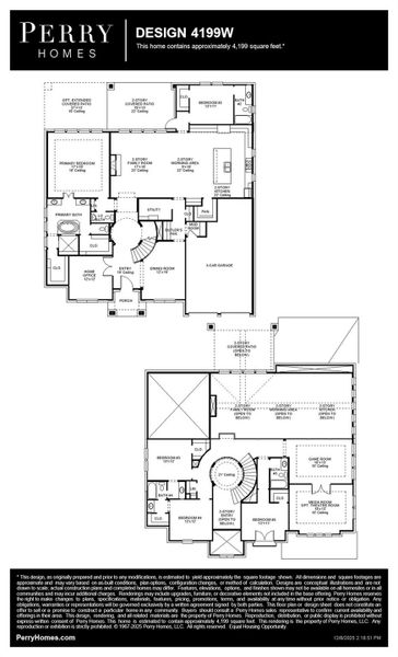 2D floor plan layout of this home in Palmera Ridge, Leander, TX (Image 2). 2D floor plan layout of this home in Palmera Ridge, Leander, TX (Image 2).