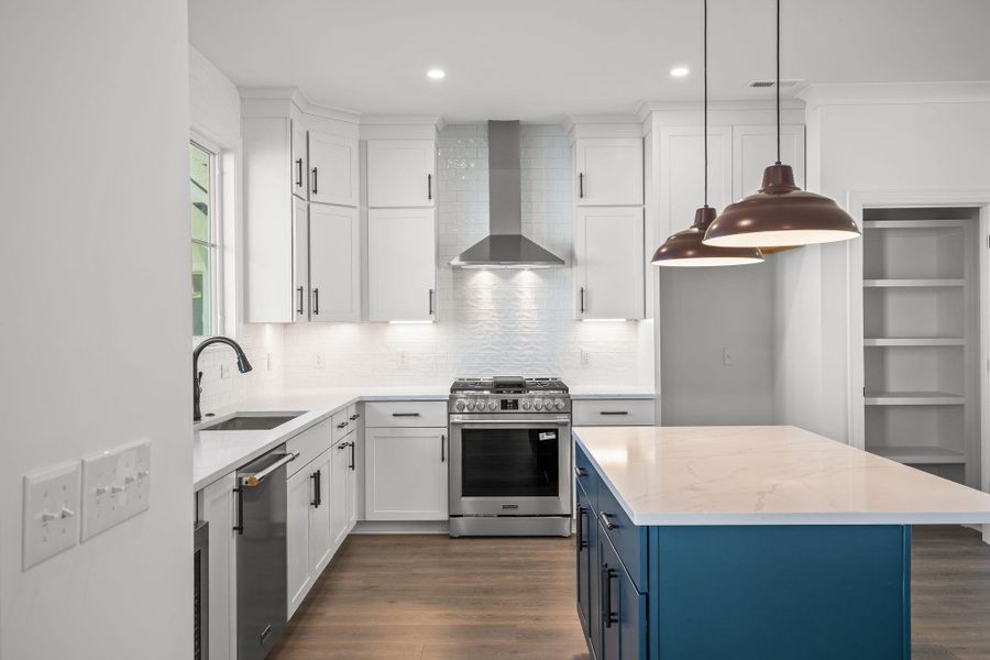 Furnished interior view inside a new home in , Johns Island (Image 6).