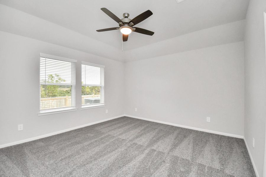 Spacious, unfurnished interior of a new home in Montgomery Ridge: Founders Collection, Montgomery (Image 32).