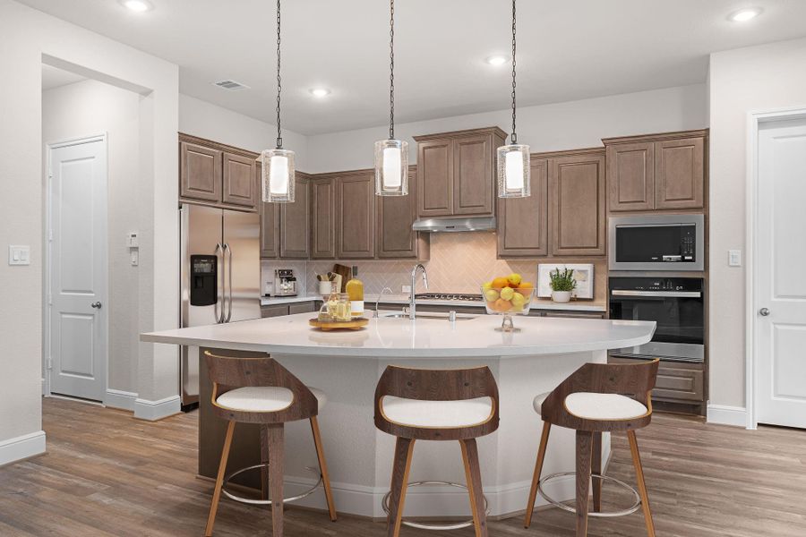 Furnished interior view inside a new home in Colton, Montgomery (Image 15).