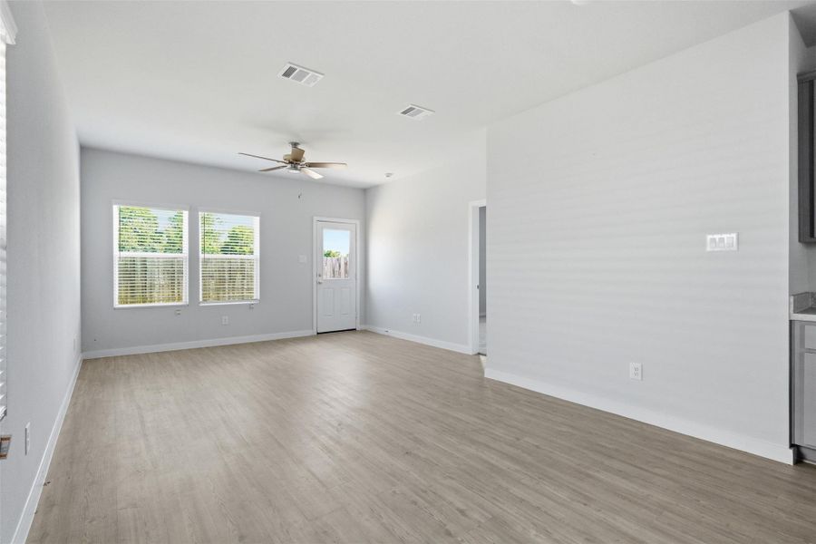 Spacious, unfurnished interior of a new home in Barrett Crossing, Crosby (Image 21).