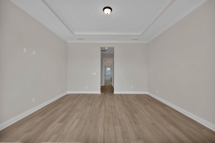 Representative unfurnished interior of a home built from the Stella by Riverside Homes in Hidden Creek at SilverLeaf, St. Augustine (Image 52).