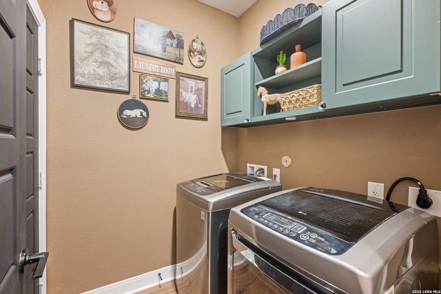 Furnished interior view inside a new home in Hightop Ridge, Converse (Image 18).