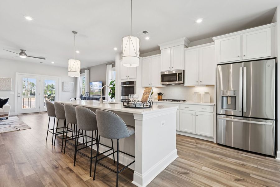 Island with Bar Seating