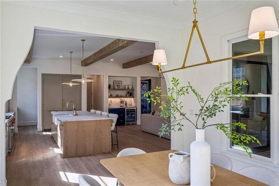 Furnished interior view inside a new home in , Atlanta (Image 32). Furnished interior view inside a new home in , Atlanta (Image 32).