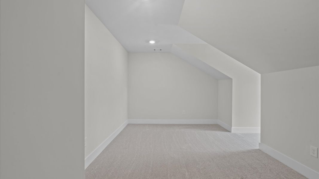 Upstairs loft in two story townhome at Aspen Ridge by DRB Homes in Lyman, SC Upstairs loft in two story townhome at Aspen Ridge by DRB Homes in Lyman, SC