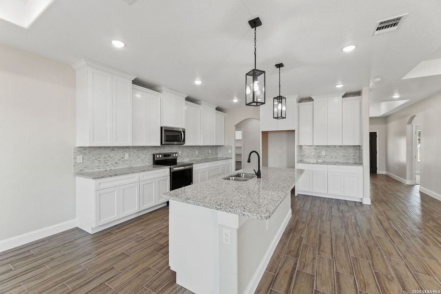 Furnished interior view inside a new home in , Lytle (Image 4). Furnished interior view inside a new home in , Lytle (Image 4).