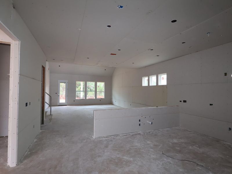 In-progress construction of a new home in Edgewood, Leander, TX (Image 9).