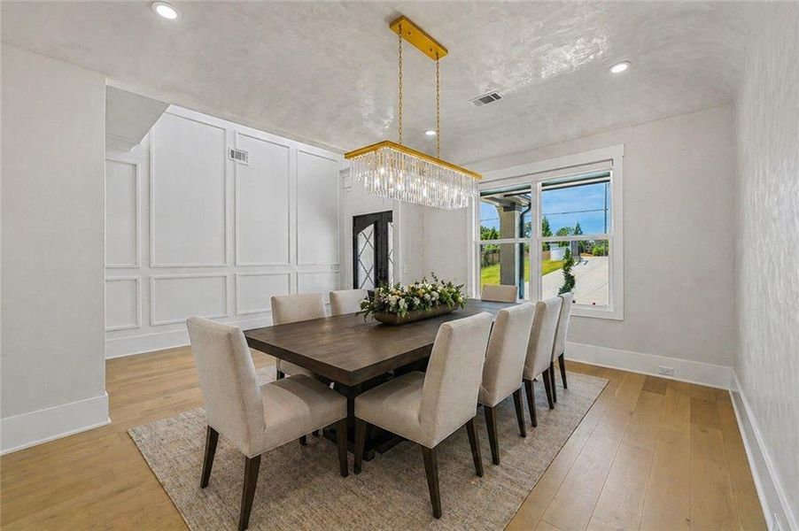 Furnished interior view inside a new home in , Buford (Image 21).