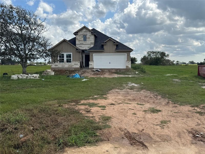 In-progress construction of a new home in , Angleton, TX (Image 7).