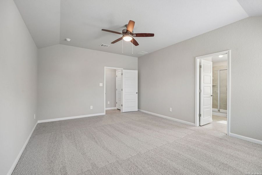 Spacious, unfurnished interior of a new home in Arcadia Ridge - Premier Series, San Antonio (Image 32). Spacious, unfurnished interior of a new home in Arcadia Ridge - Premier Series, San Antonio (Image 32).