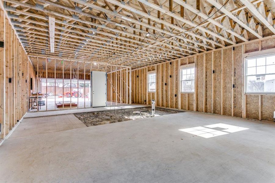 In-progress construction of a new home in , Coppell, TX (Image 21).