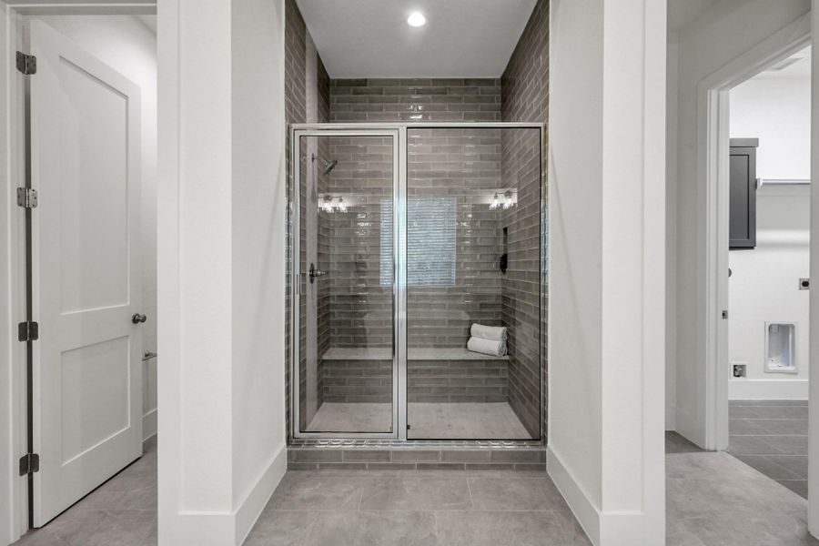 Furnished interior view inside a new home in The Cedars, Plantersville (Image 19).