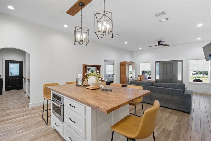 Furnished interior view inside a new home in , Alvord (Image 15).