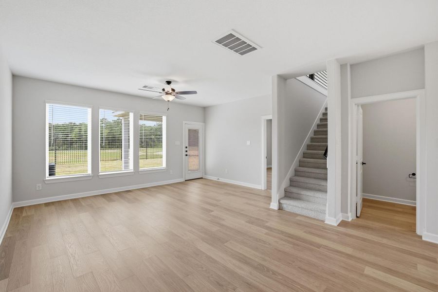 Spacious, unfurnished interior of a new home in Magnolia Woods, Magnolia (Image 16). Spacious, unfurnished interior of a new home in Magnolia Woods, Magnolia (Image 16).