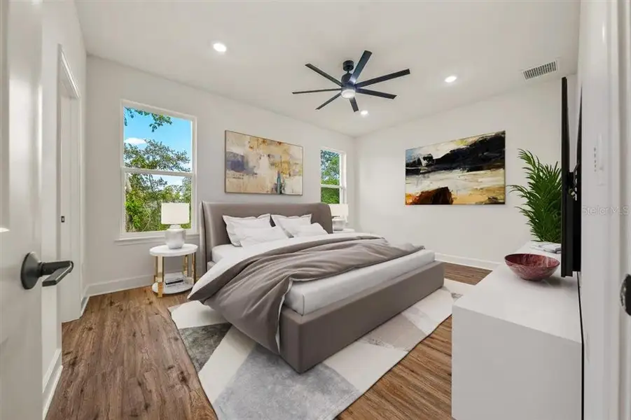 Furnished interior view inside a new home in , Spring Hill (Image 6). Furnished interior view inside a new home in , Spring Hill (Image 6).